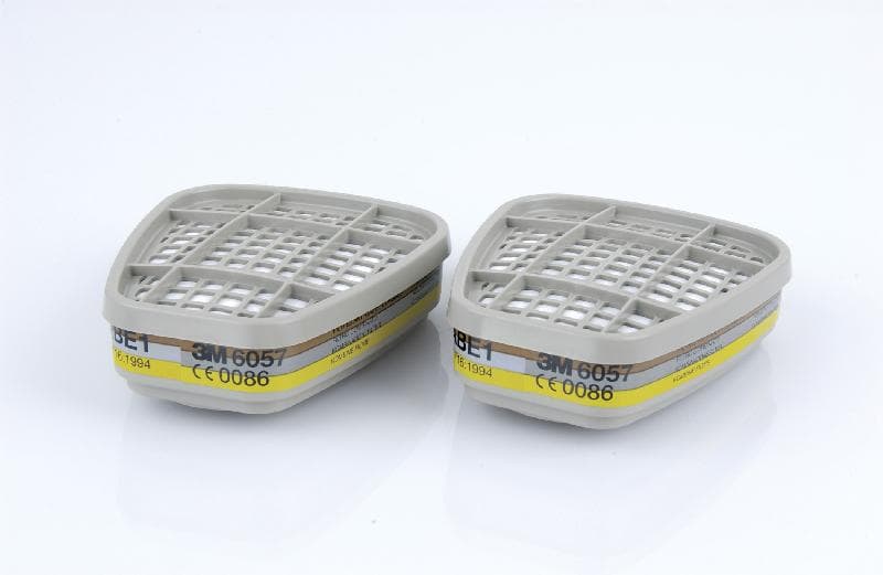 Фильтр 6057 (ЗМ) для защиты от орг., неорг., кислых паров и газов АВЕ