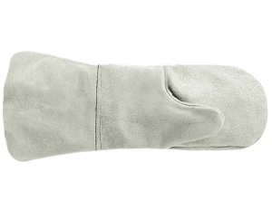 Краги спилк.двухпалые