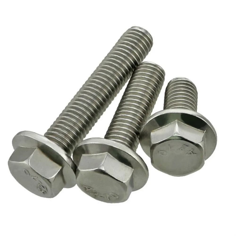 Болт DIN 6921 M10*30 A2 с фланцем