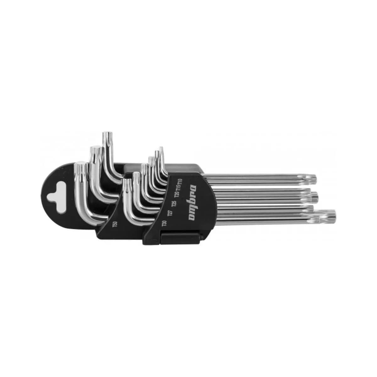 Набор ключей угловых Звезда TORX 9 шт. (№10-50) средней длины