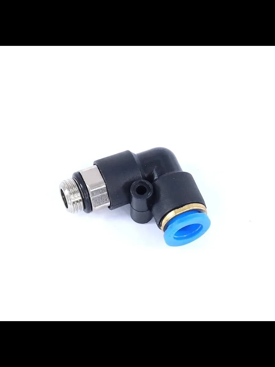 Фитинг с наружней резьбой Г-образный (PL) M10*1 d-8