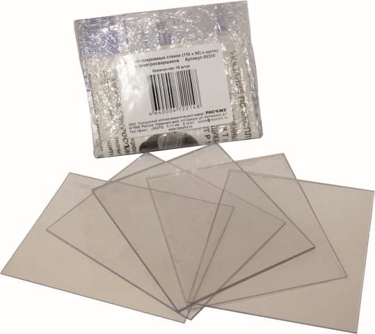 Стекло прозрачное 110*90 (Поликар)